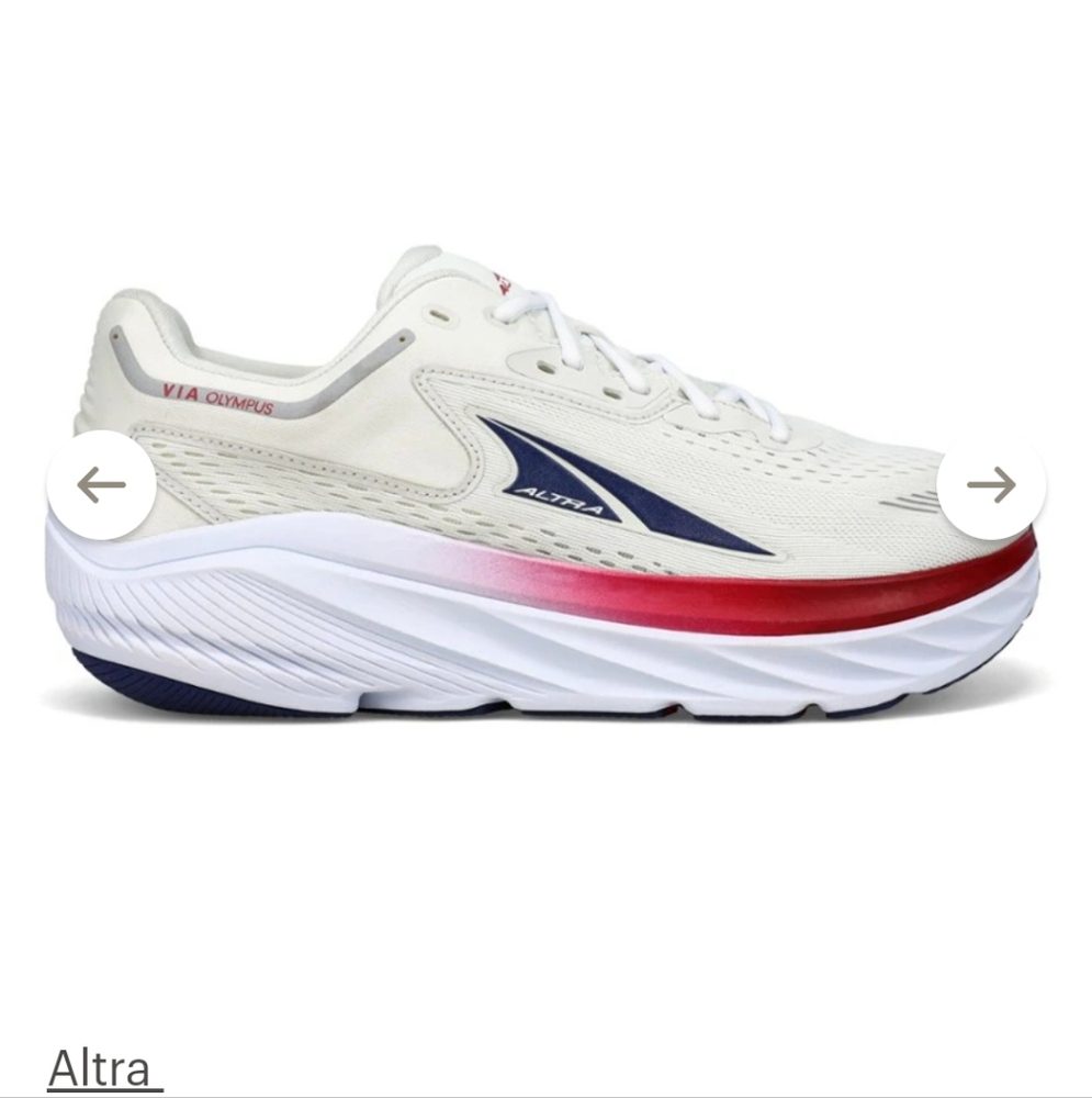 Via olympus road running shoes, size 10